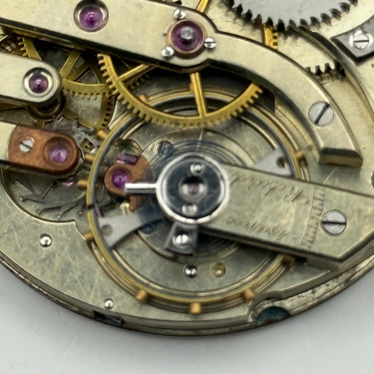 High Grade Pocket Watch Movement Running Antique Hunter Parts Repair 42.8mm