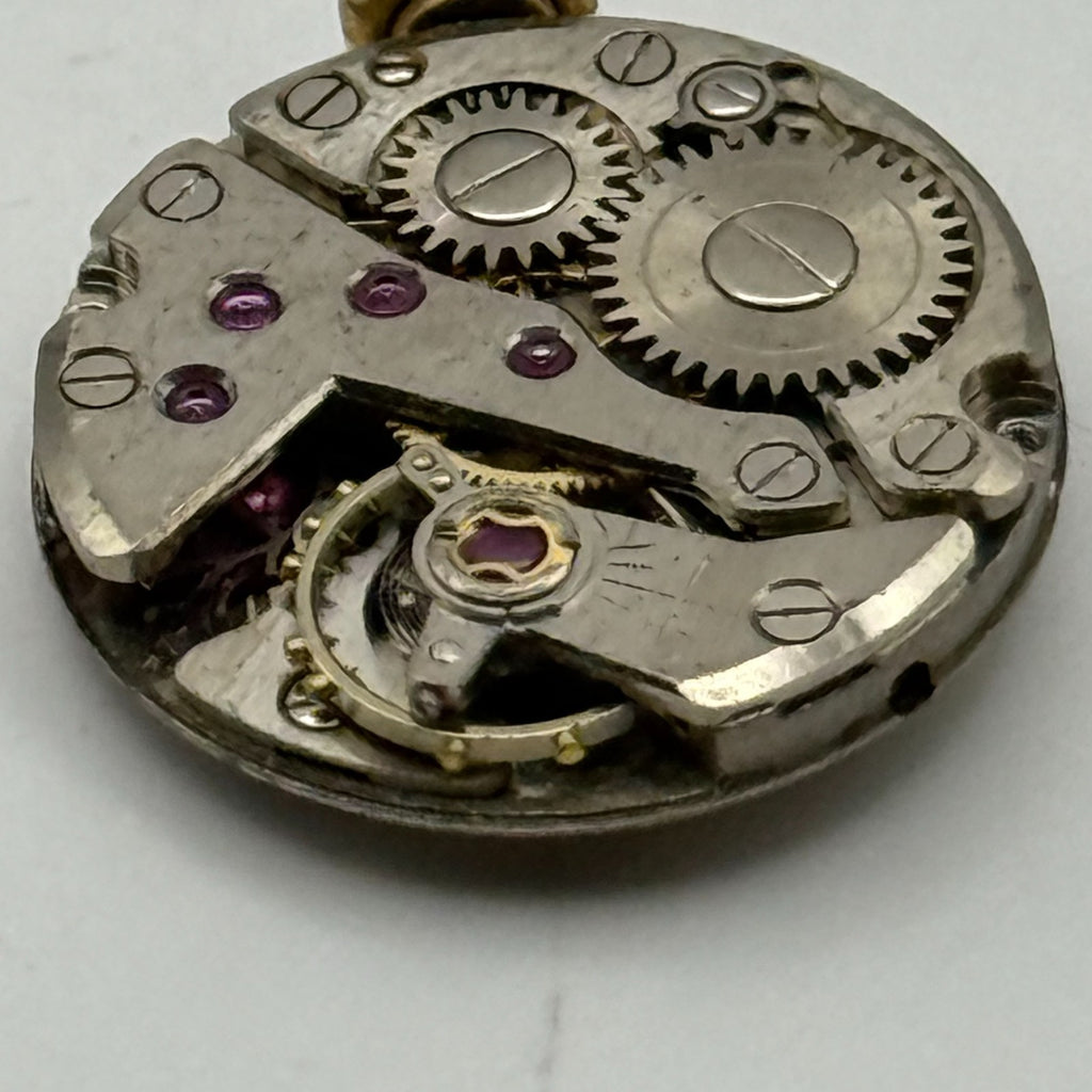 FHF 34 Watch Movement Gigandet Incabloc 17 Rubis Ladies Manual Wind Parts 17.4mm