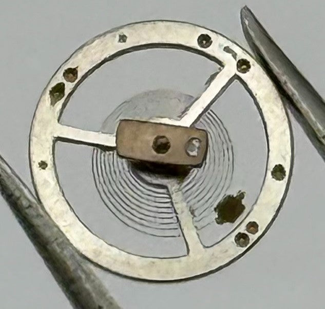 Ebosa 85 Balance Wheel Complete And Spring Renata 399 Watch Movement Parts NOS