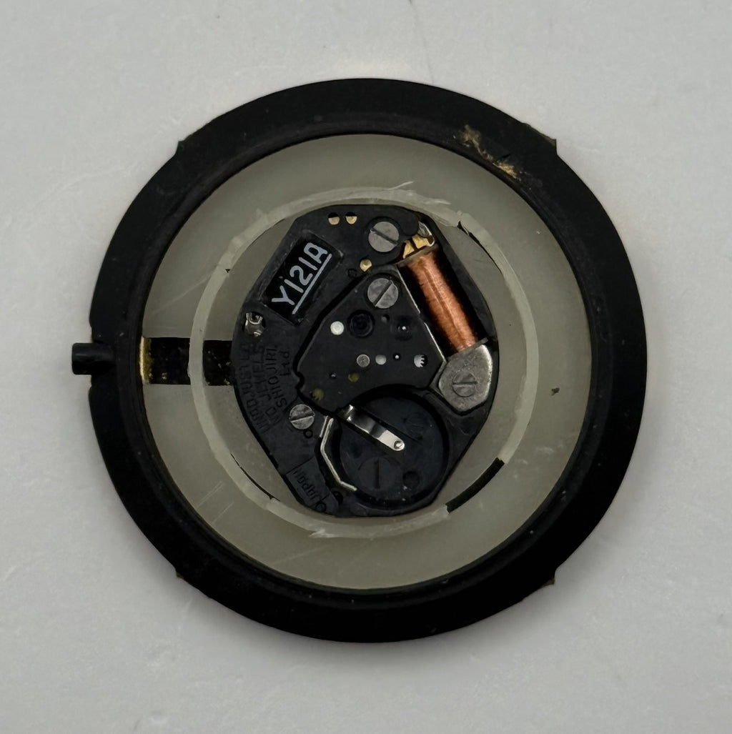 S. Epson Corp. Y121E Watch Movement Running Quartz Japan Parts Repair 15.3mm