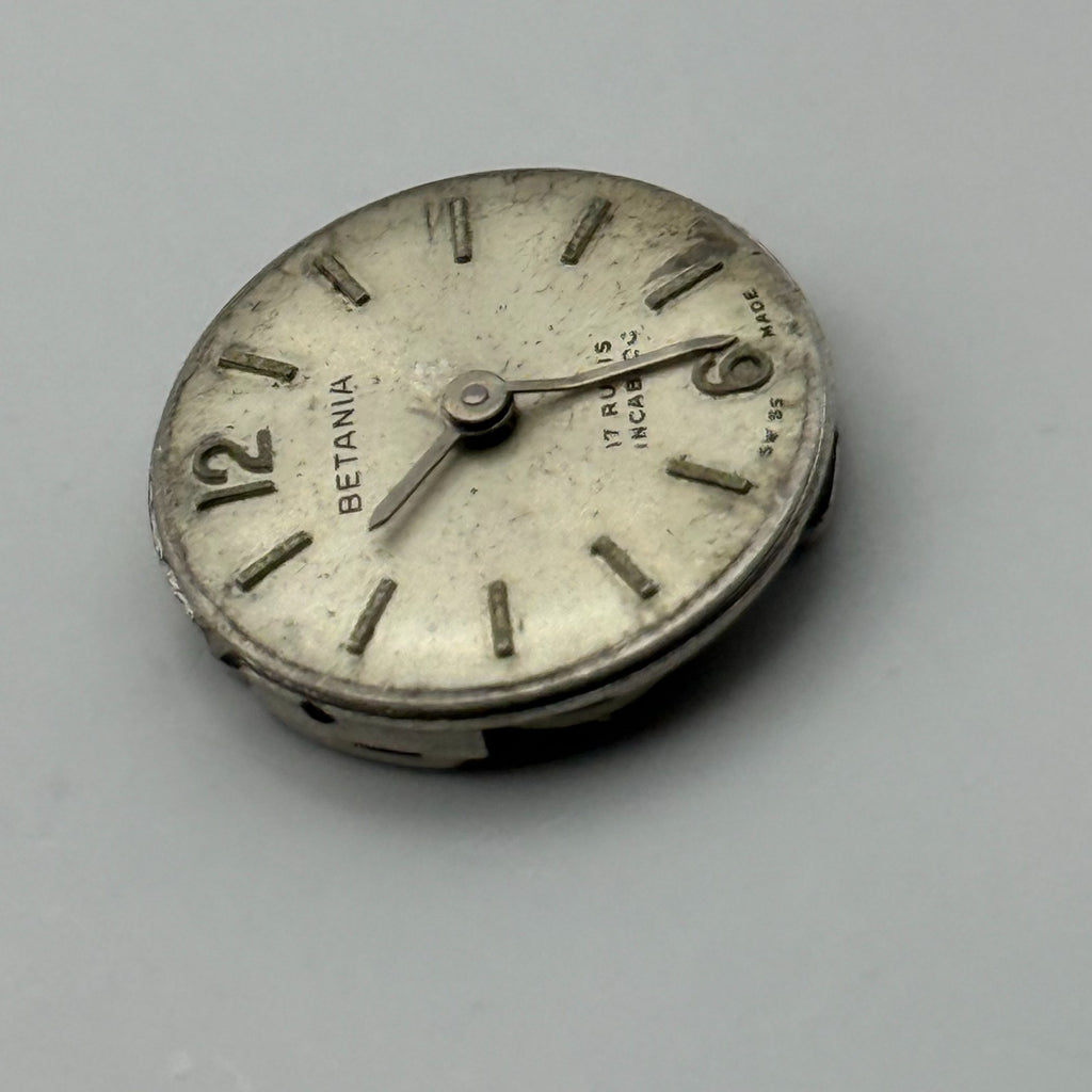 FHF 351 Watch Movement Betania 17 Jewels Swiss Manual Wind Parts Repair 17.5mm