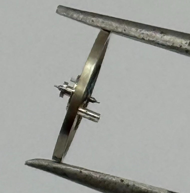 FHF 34-21 Inca Balance Wheel Complete And Spring 1640 M Watch Movement Parts NOS