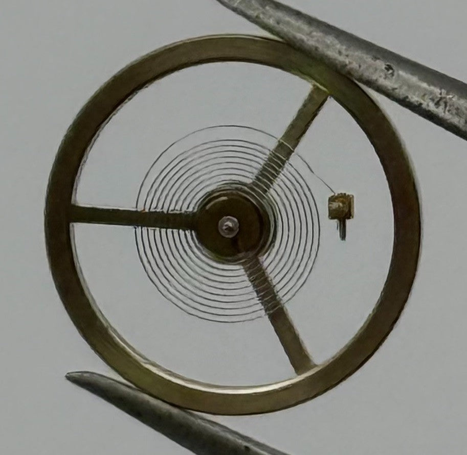 Ebosa 65 Balance Wheel Complete And Spring 12 1/2’’’ 942 Watch Movement Parts