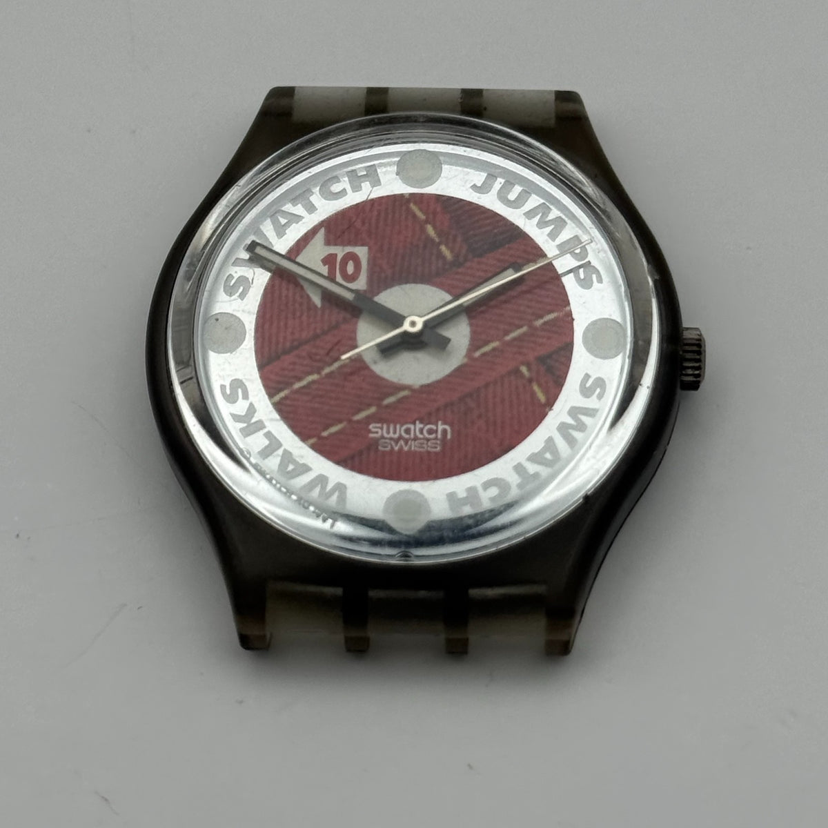 Vintage Swatch Gent Watch GM131 Athletics 1994 ETA Quartz Swiss 33mm Parts 