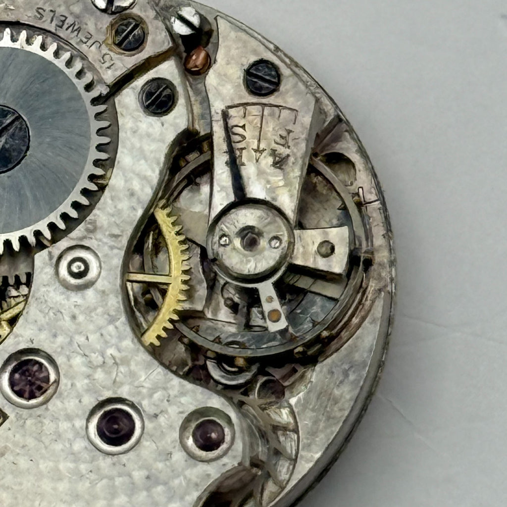 Unidentified Watch Movement Swiss Made Manual Wind Vintage Parts Repair 21.9mm