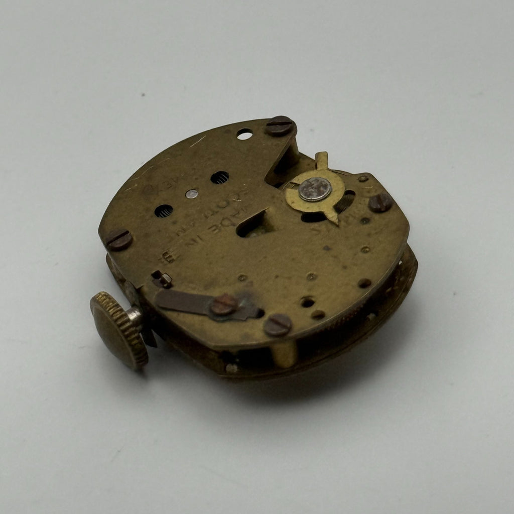 Timex Watch Movement Scotland Manual Wind Vintage Parts Repair 18.5mm