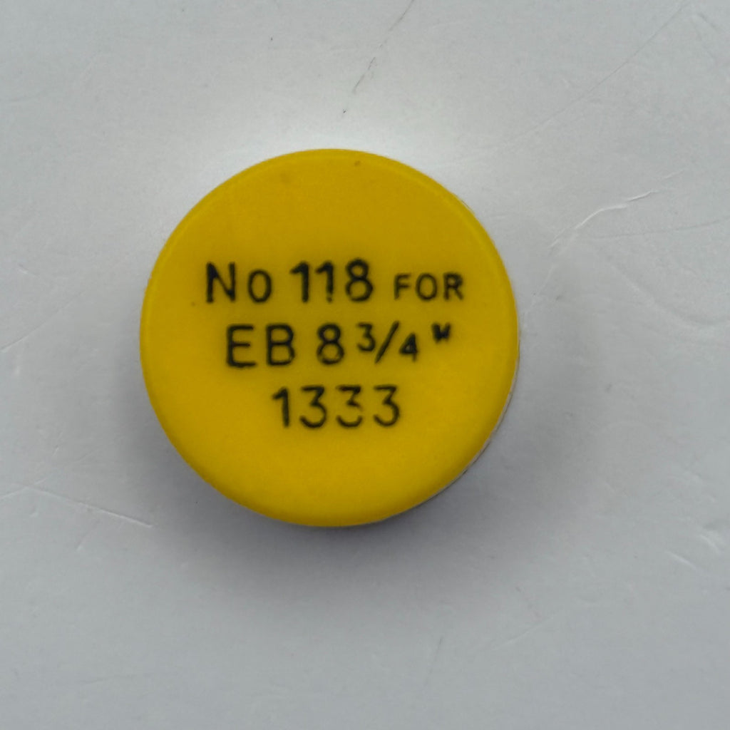 EB 1333 Balance Wheel Complete And Spring 8¾’’’ 118 Watch Movement Parts NOS