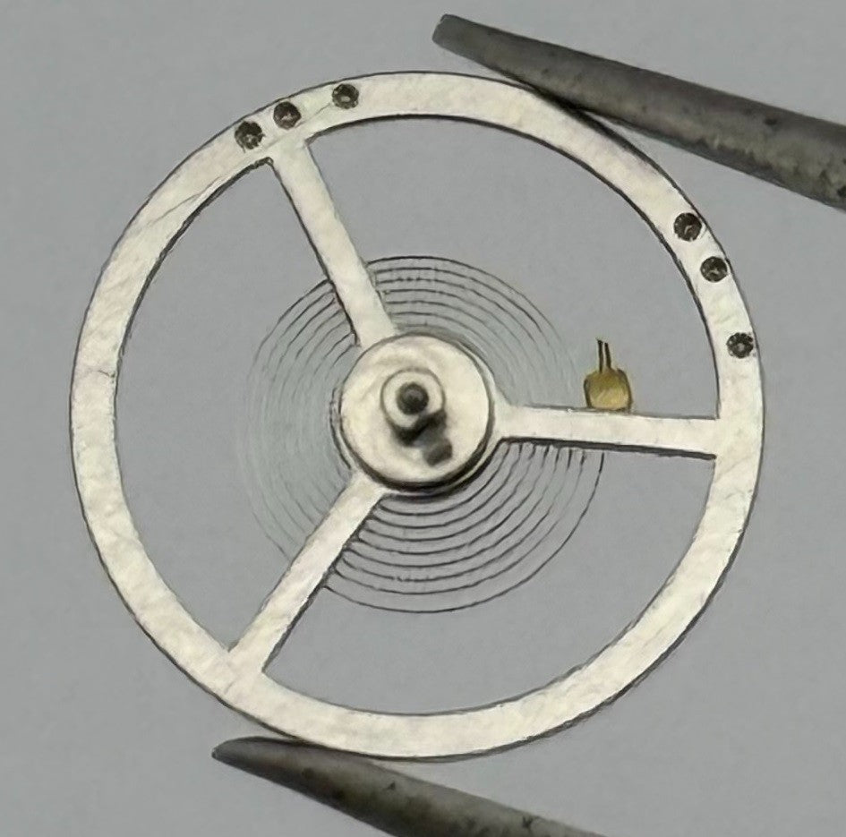 Ebosa 65 Balance Wheel Complete And Spring 10½’’’ 942 Watch Movement Parts NOS