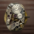 Lanco 524 Watch Movement - 17 Jewels Ladies - For Parts / Repair - 17.6mm