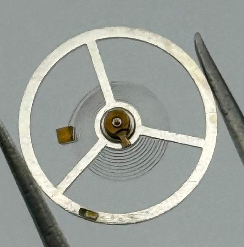 BFG 844 Balance Wheel Complete And Spring 10½’’’ 1667 Watch Movement Parts NOS