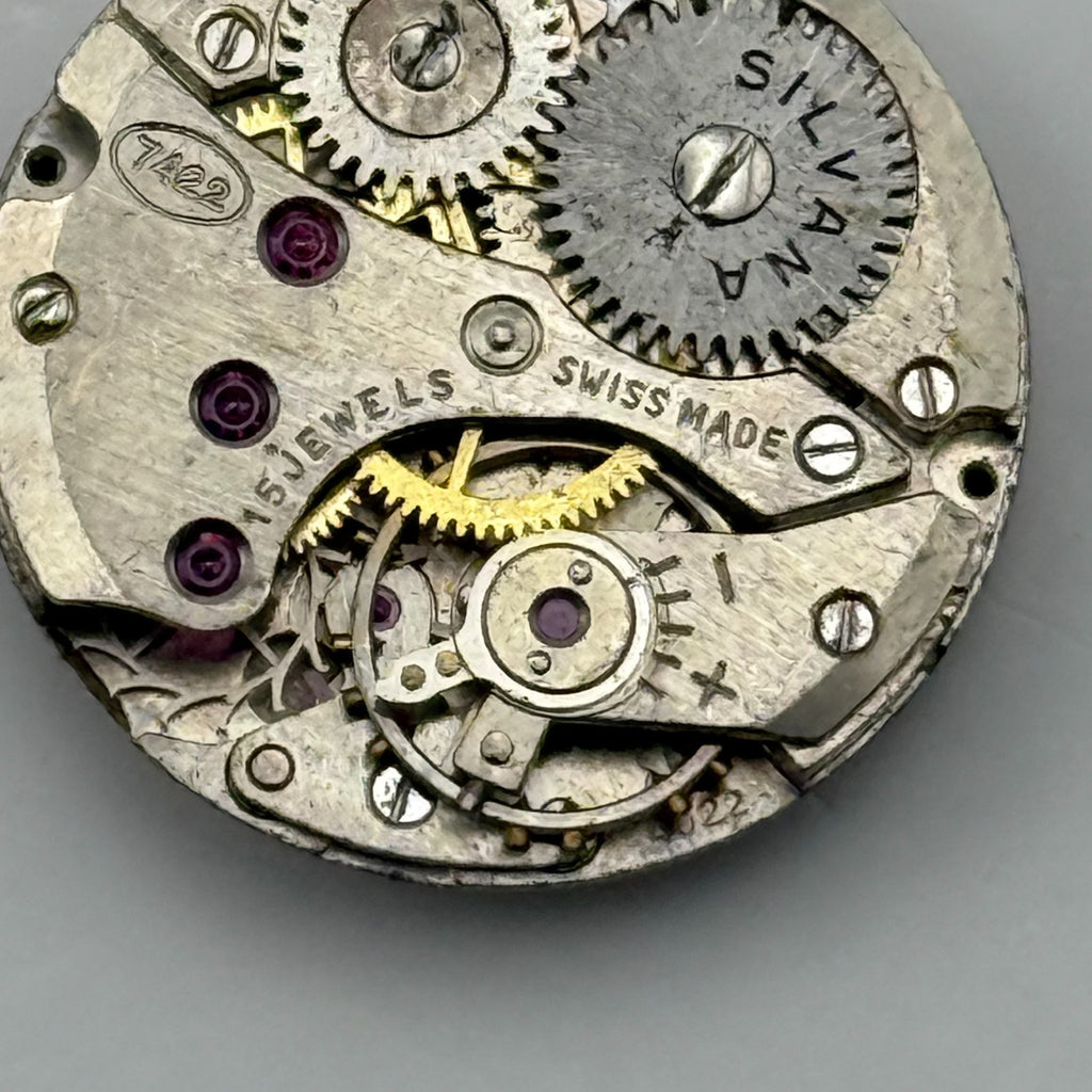 Felsa 4022 Watch Movement Silvana 15 Jewel Swiss Manual Wind Parts Repair 17.4mm