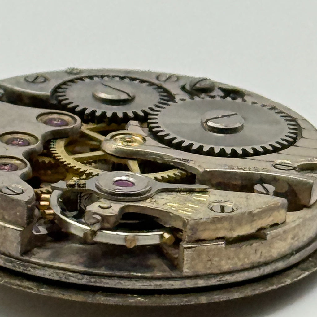 Pierce Watch Movement Swiss 15 Jewels Sub Seconds Manual Wind Parts 23.6mm