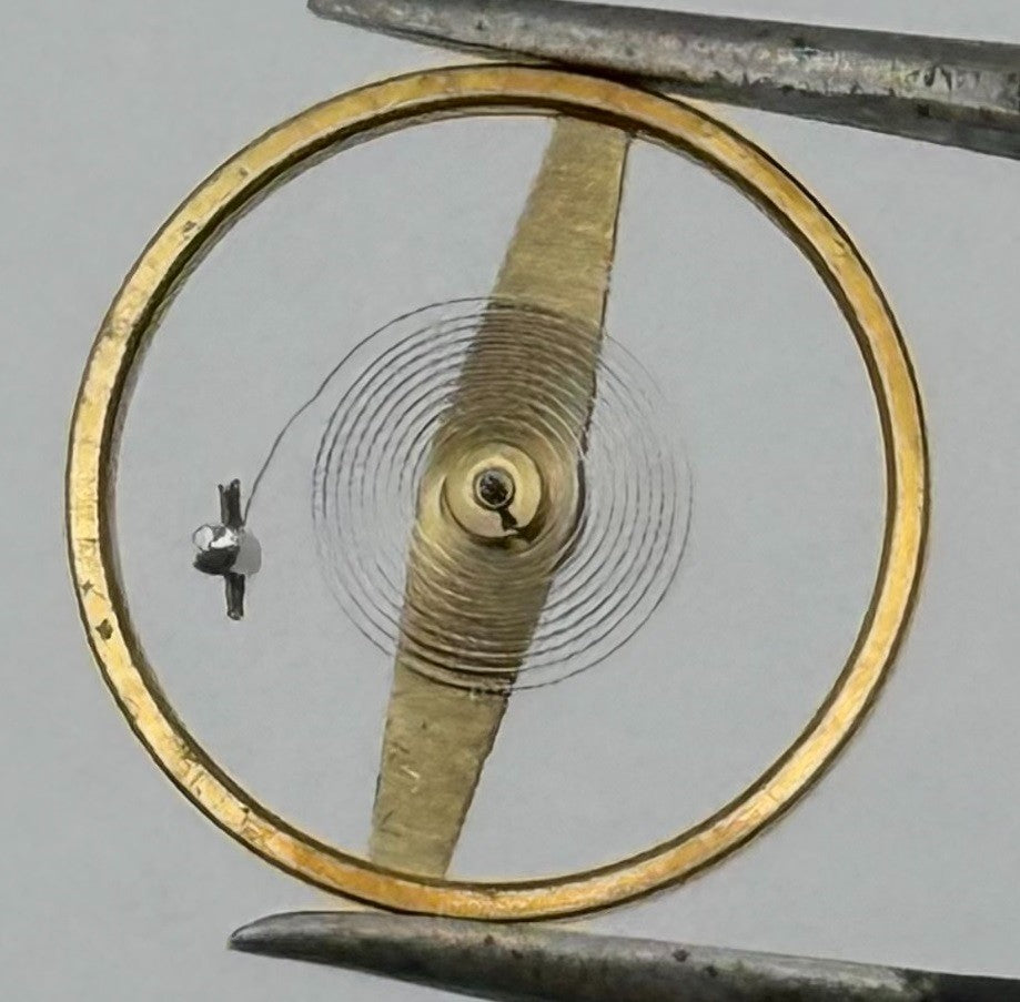 ST 1800 1805 Balance Wheel Complete And Spring 1508 Watch Movement Parts NOS