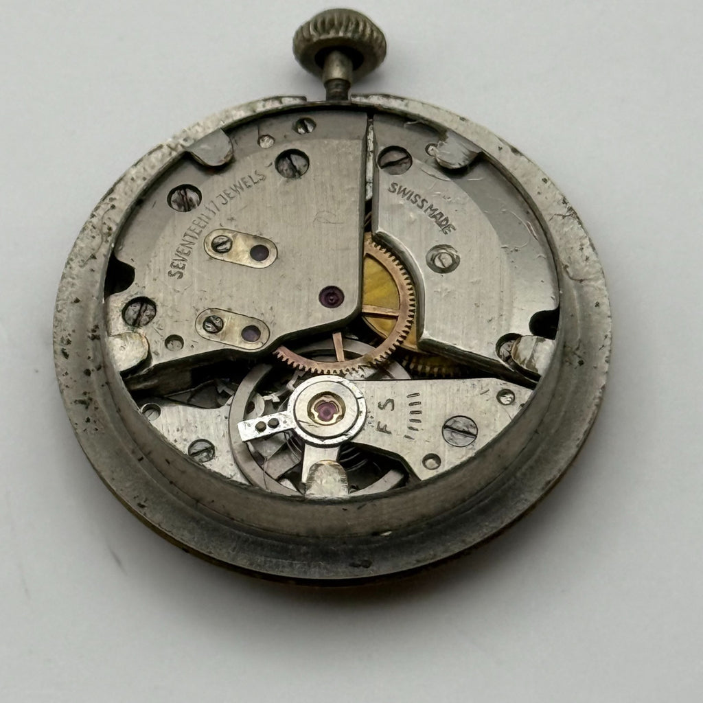 Tramier Watch Movement 17 Jewels Shockproof Swiss Manual Wind Parts 23.6mm