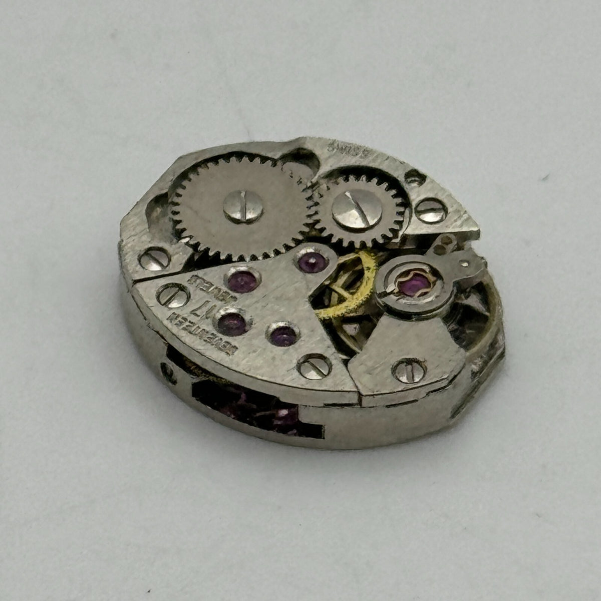 FEF 6632 Watch Movement Ladies Manual Wind Swiss Vintage Parts Spares 13mm