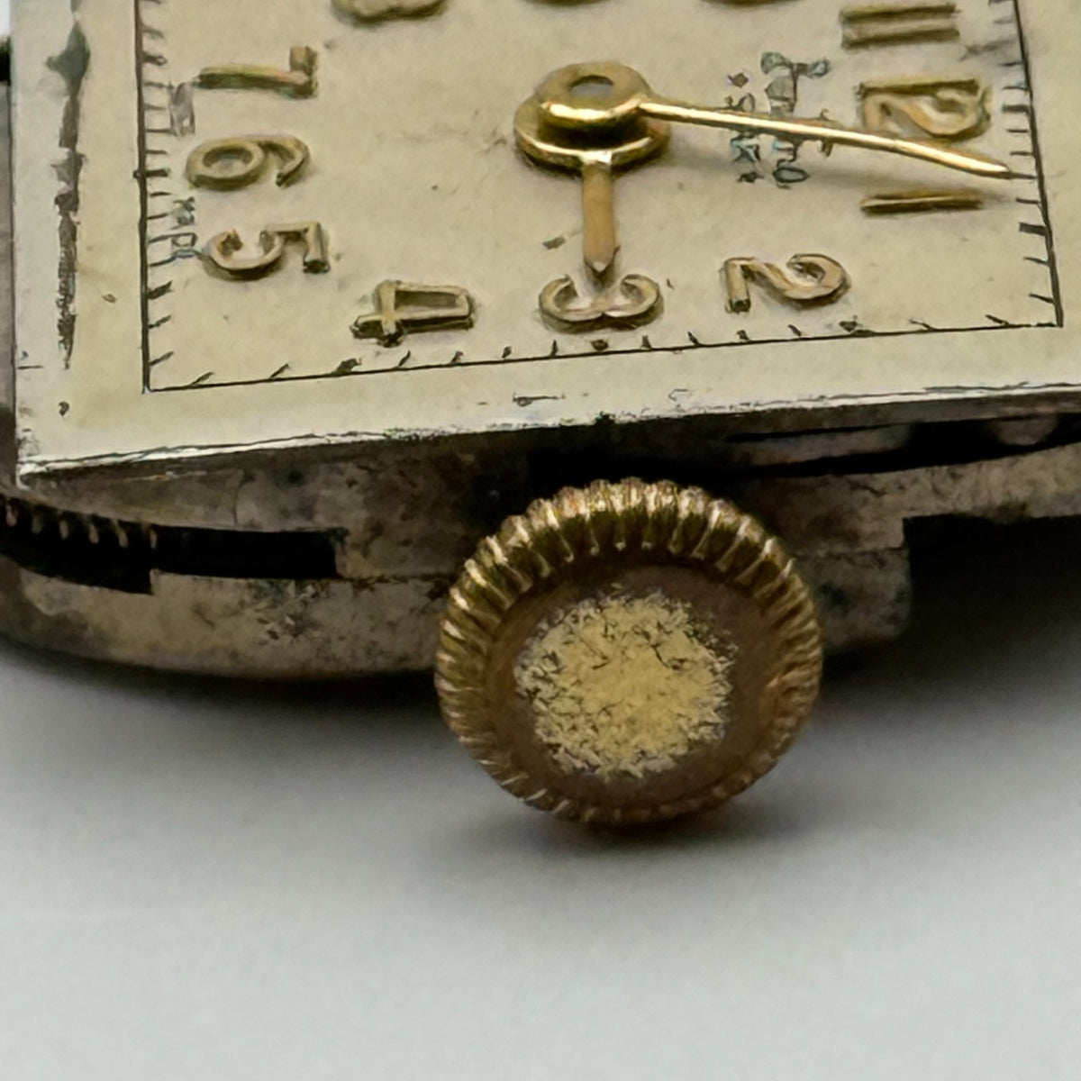 ETA Watch Movement Running Bentima 15 Jewels Swiss Manual Wind Parts 12.6mm