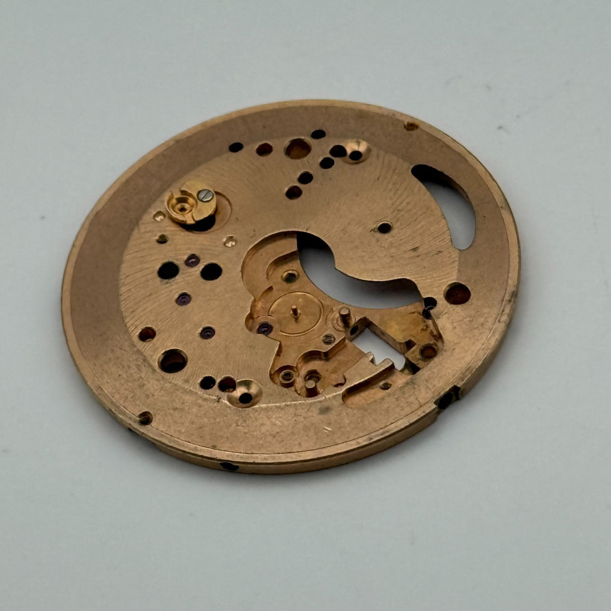 Unidentified Incomplete Watch Movement - For Parts / Repair - 28.4mm