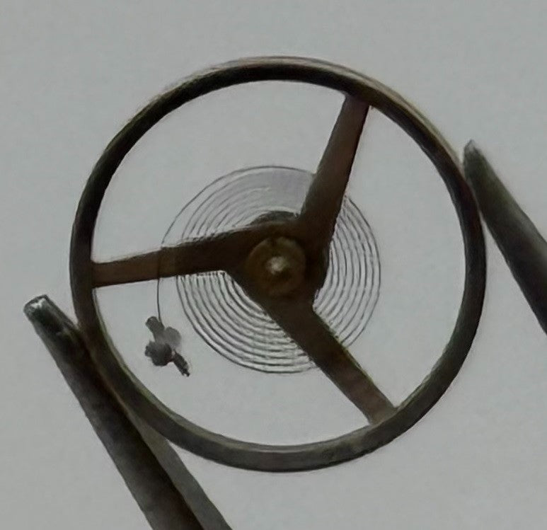 Felsa 4062 Balance Wheel Complete And Spring Renata Watch Movement Parts NOS