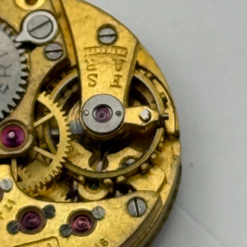Vertex Revue VWC Watch Movement Swiss 17 Jewels Quality Parts Repair 19.7mm
