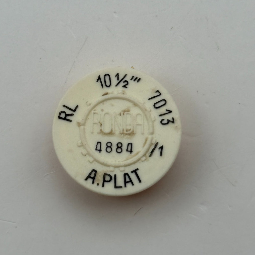 RL 7013 Balance Wheel Complete And Spring 10½’’’ 4884/1 Watch Movement Parts NOS