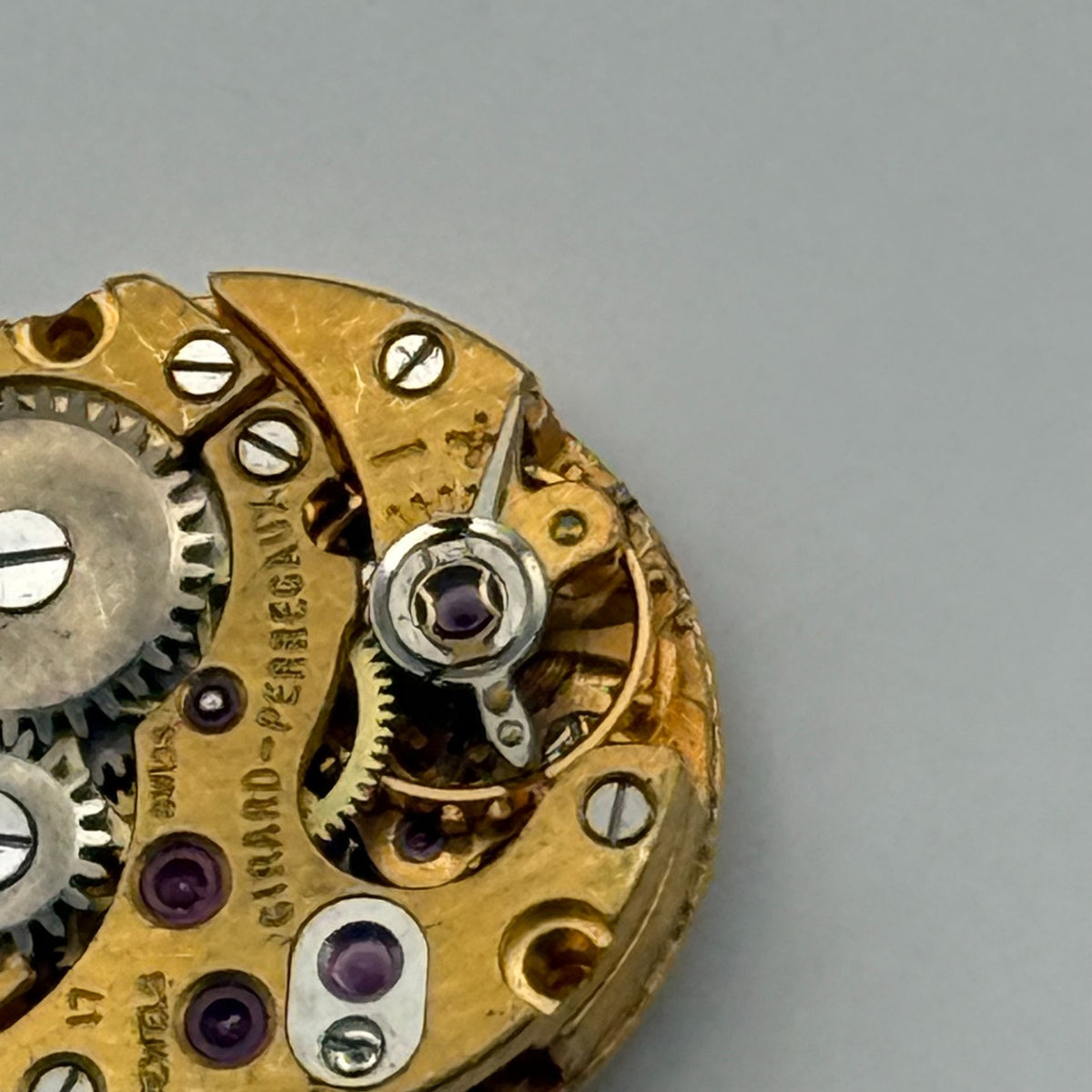 Girard Perregaux 5109 951 Watch Movement Ladies 17 Jewels Manual Parts 13.7mm