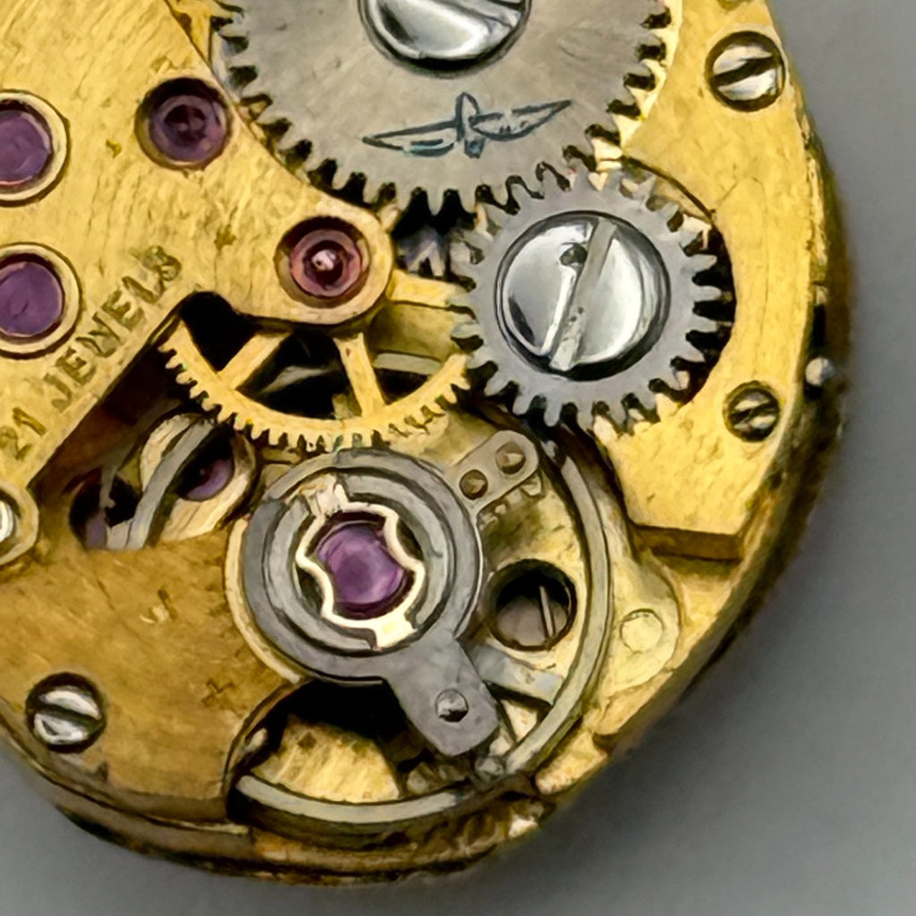 AS 1777 Watch Movement A. Schild Rotary 21 Jewels Swiss Manual Wind Parts 12.4mm