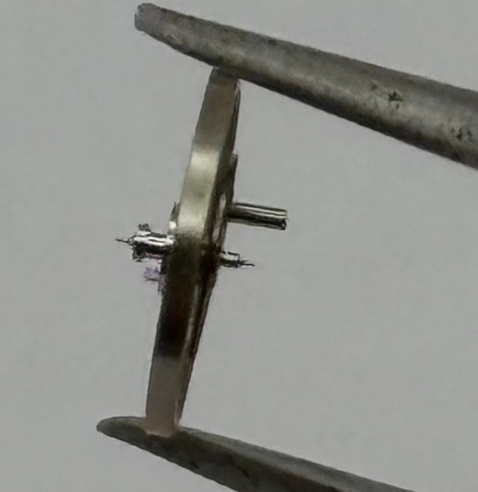 FHF 57 Balance Wheel Complete And Spring 6¾’’’ 1611 M Watch Movement Part NOS