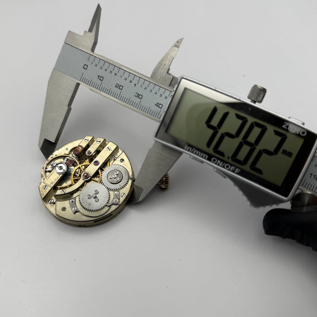 High Grade Pocket Watch Movement Running Antique Hunter Parts Repair 42.8mm