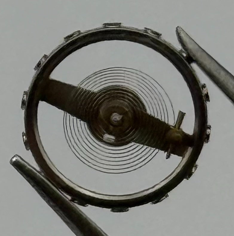 Ebosa 26 PL Balance Wheel Complete And Spring 126 Watch Movement Parts NOS