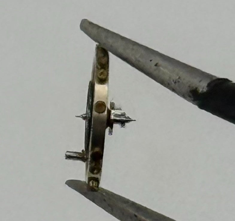 AS 976 1012 Balance Wheel Complete And Spring 29 M Watch Movement Parts NOS