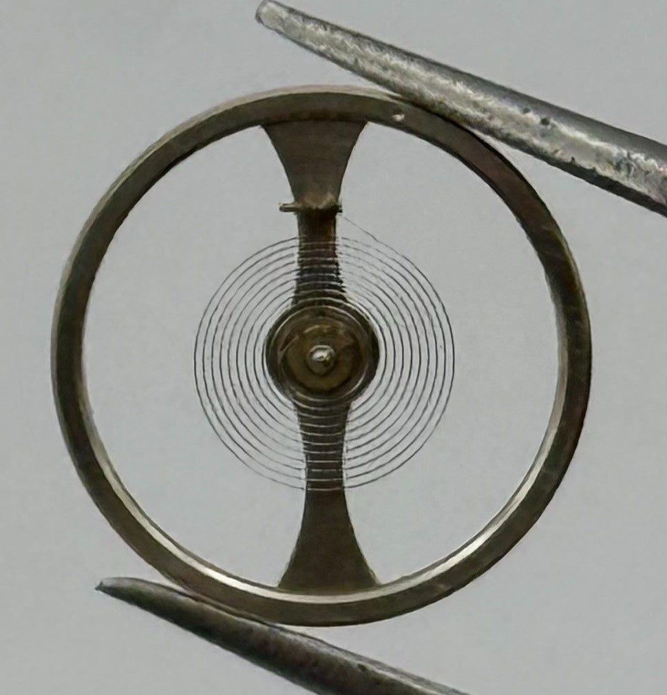 Oris 391 Balance Wheel Complete And Spring 11½’’’ 4381 Watch Movement Parts NOS