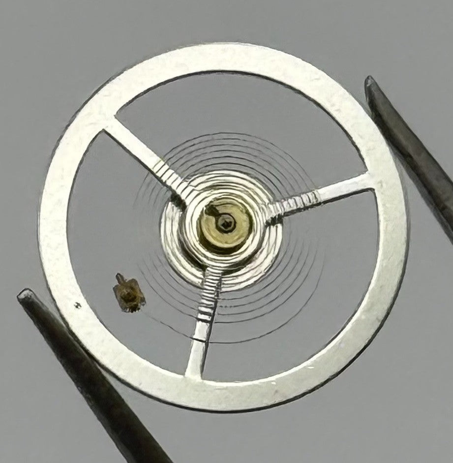 Brac 500 512 528 Balance Wheel Complete And Spring 1819 M Watch Movement NOS