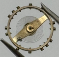 HP 63 Balance Wheel Complete And Spring 9¾’’’ Watch Movement Parts Vintage NOS