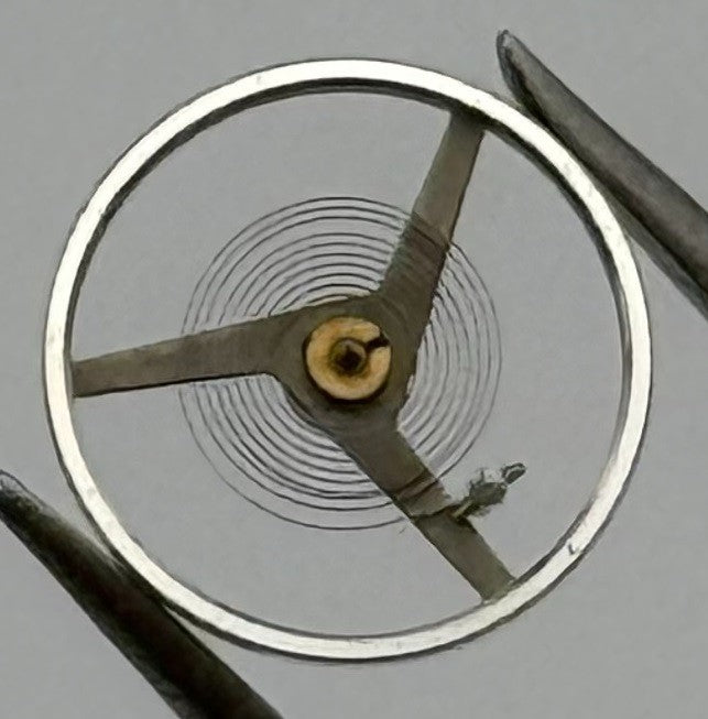 ETA 2512 Balance Wheel Complete And Spring Renata 1112 Watch Movement Parts NOS