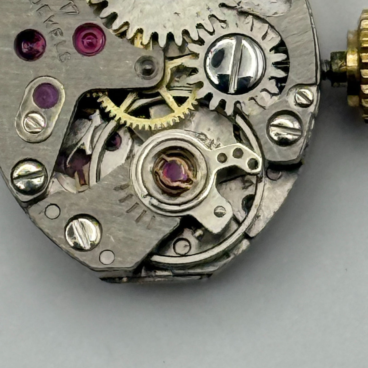 PUW 74 Watch Movement Stowa Swiss 17 Jewels Manual Wind Parts Repair 13.2mm