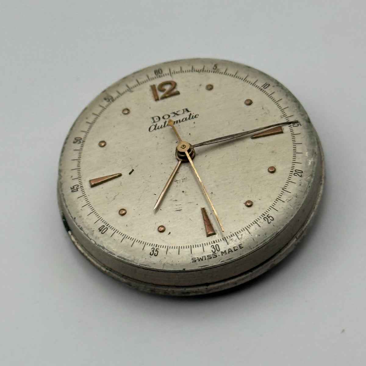 Doxa Bumper Watch Movement AS 1171 A. Schild Automatic Swiss Parts Repair 24.8mm