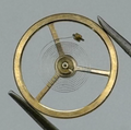 Ebosa 65 Balance Wheel Complete And Spring 12½’’’ 942 Watch Movement Parts NOS