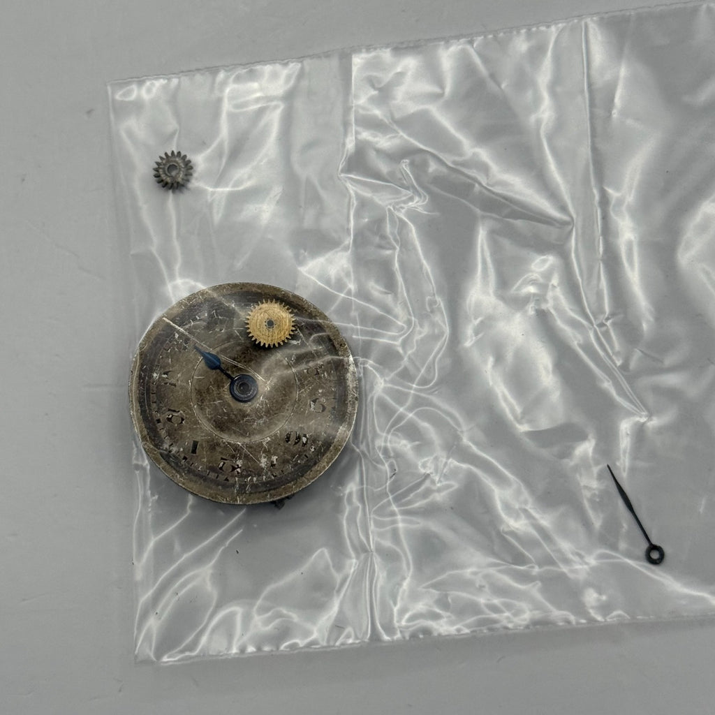 Unidentified Watch Movement Swiss Manual Wind Vintage Parts Repair 23.6mm