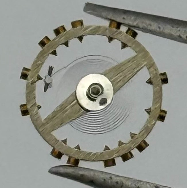 AS 976 1012 Balance Wheel Complete And Spring Renata 532 M Watch Movement Parts