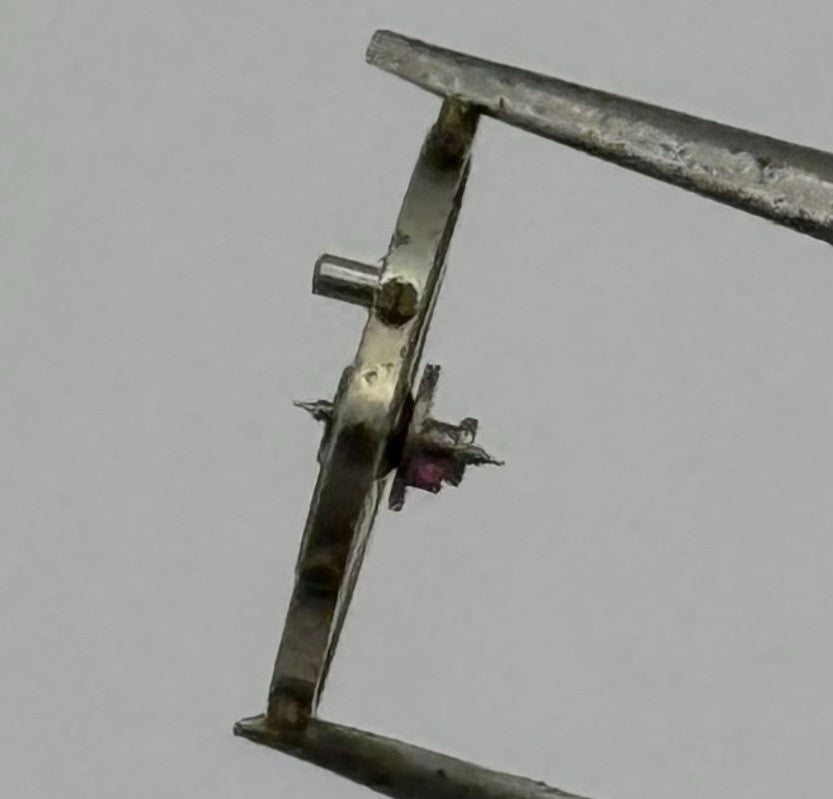 Cyma 344 Balance Wheel Complete And Spring 5½’’’ 1016 M Watch Movement Parts NOS