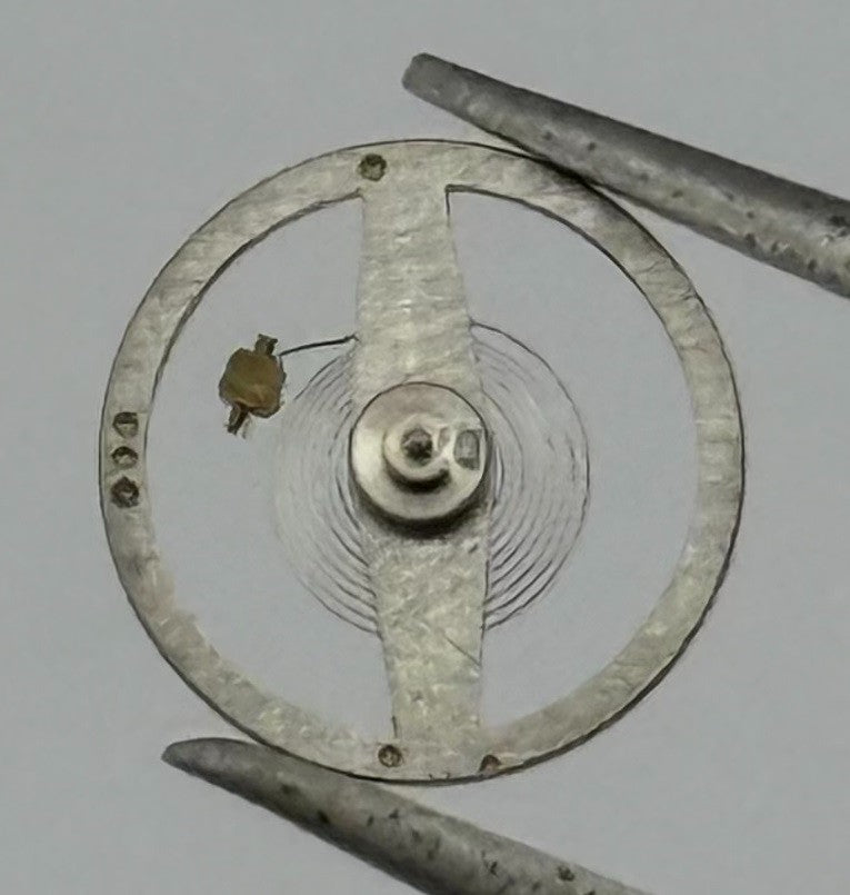 Brac 2051 Balance Wheel Complete And Spring 5½’’’ 69 M Watch Movement Parts NOS