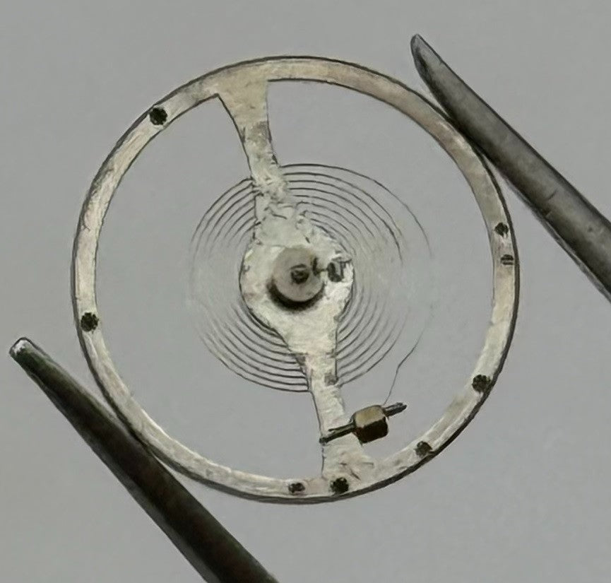 Oris 260 290 Balance Wheel Complete And Spring Renata 332 M Watch Movement Parts