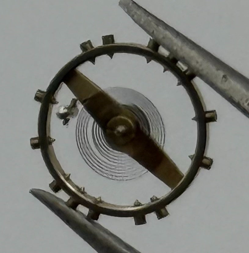 Felsa 107 Balance Wheel Complete And Spring 8¾’’’ 692 Watch Movement Parts NOS