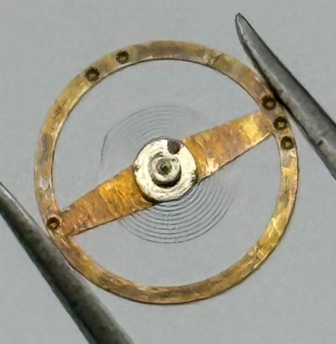 BFG 927 Balance Wheel Complete And Spring 6¾-8’’’ 1512 Watch Movement Parts NOS