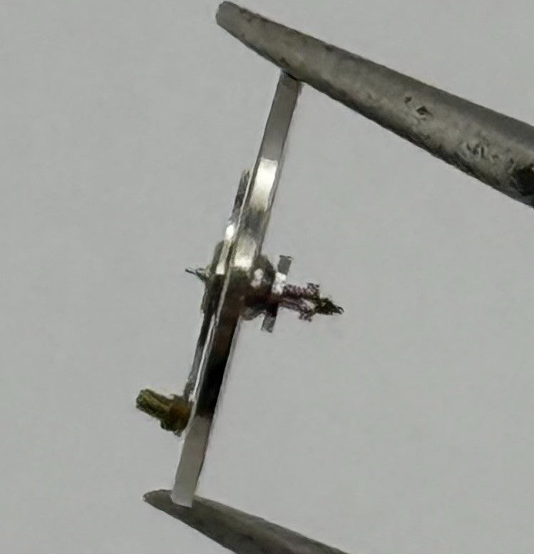 RL Rax 1013 1237 Balance Wheel Complete And Spring 1679 M Watch Movement Parts