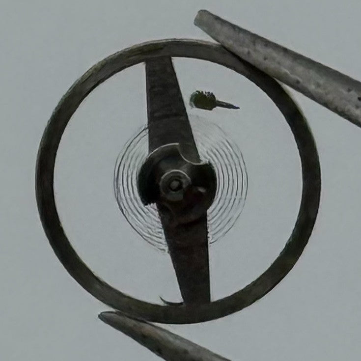 Oris 380 Balance Wheel Complete And Spring 6¾-8’’’ 398 Watch Movement Parts NOS