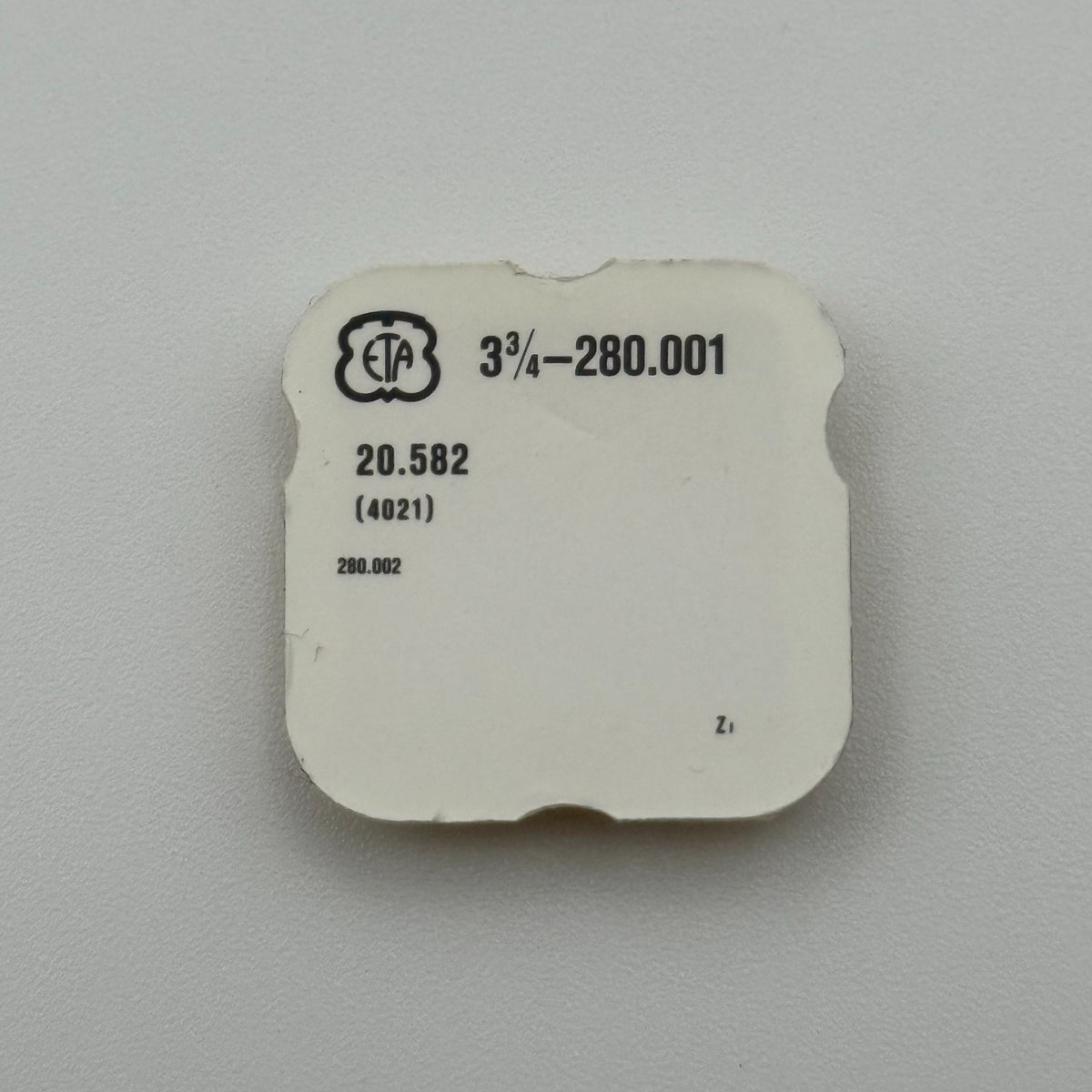 ETA 280.001 Quartz Watch Stator - 3 3/4 - 4021 - New Old Stock - Watch Parts