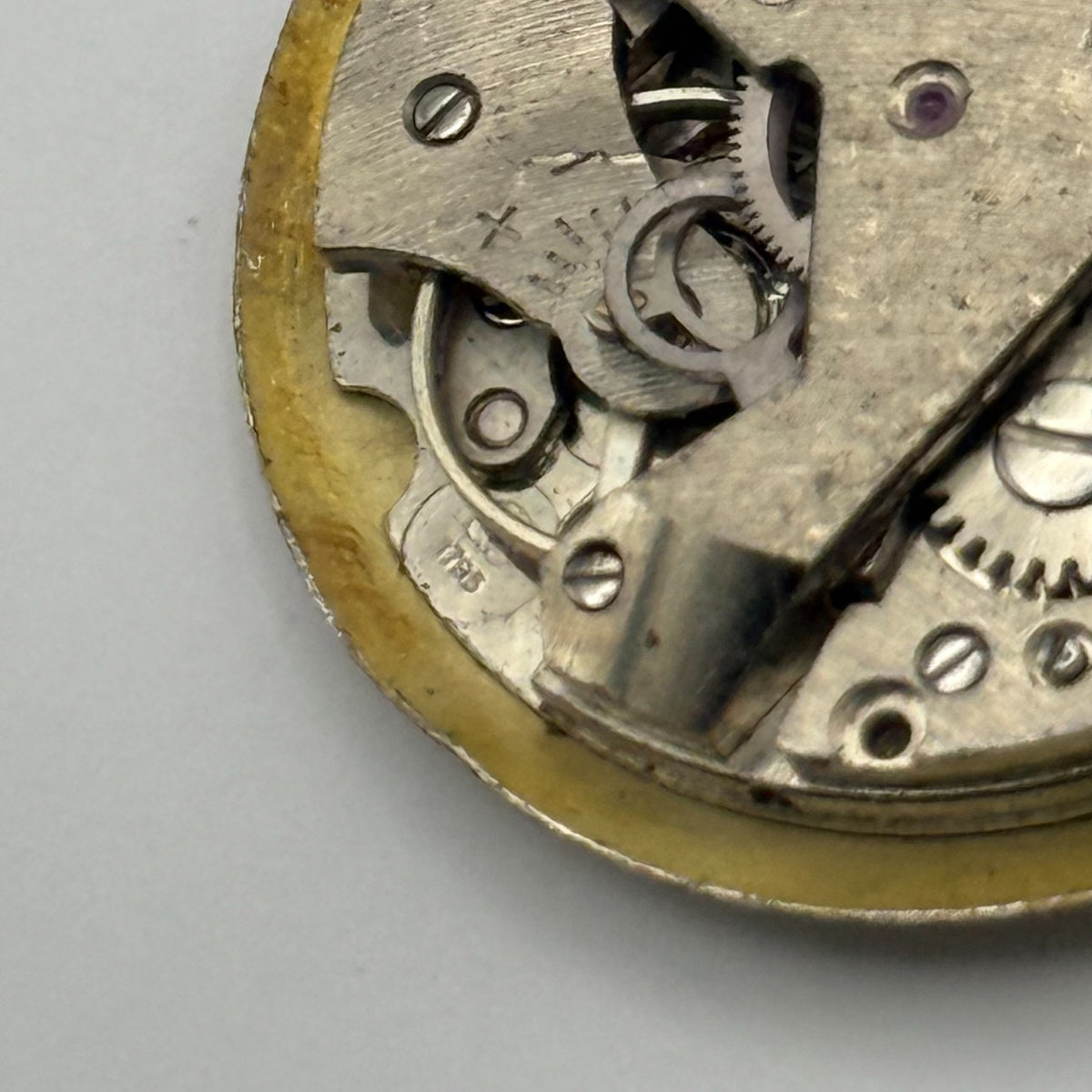 AS 1795 Watch Movement A. Schild 1795 Rotary 17J Incabloc Swiss Parts 25.9mm