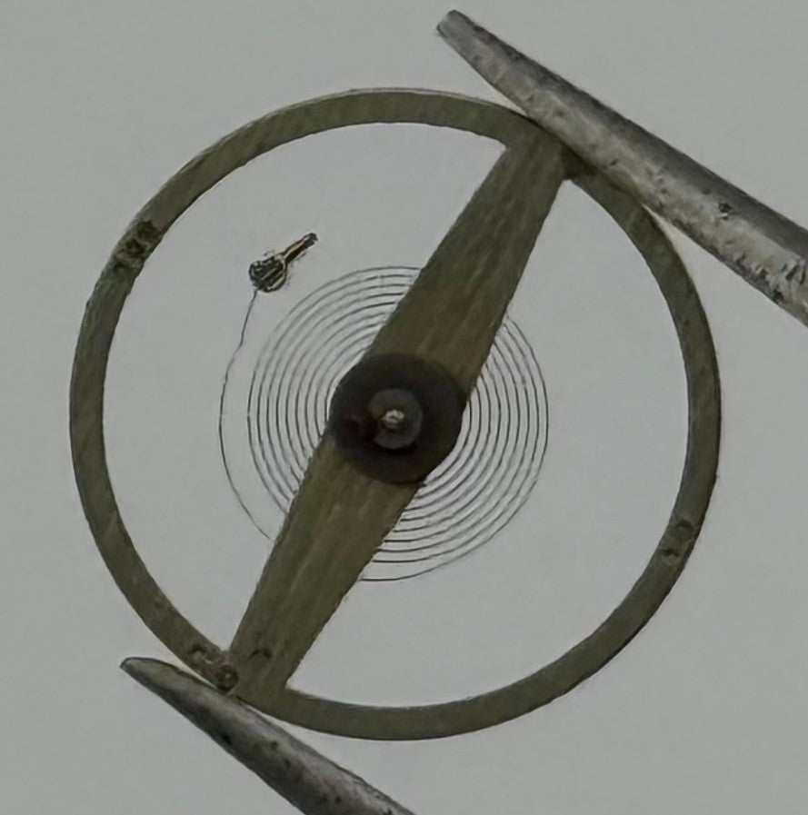 ST 1800 1805 Balance Wheel Complete And Spring Renata 1508 Watch Movement Parts