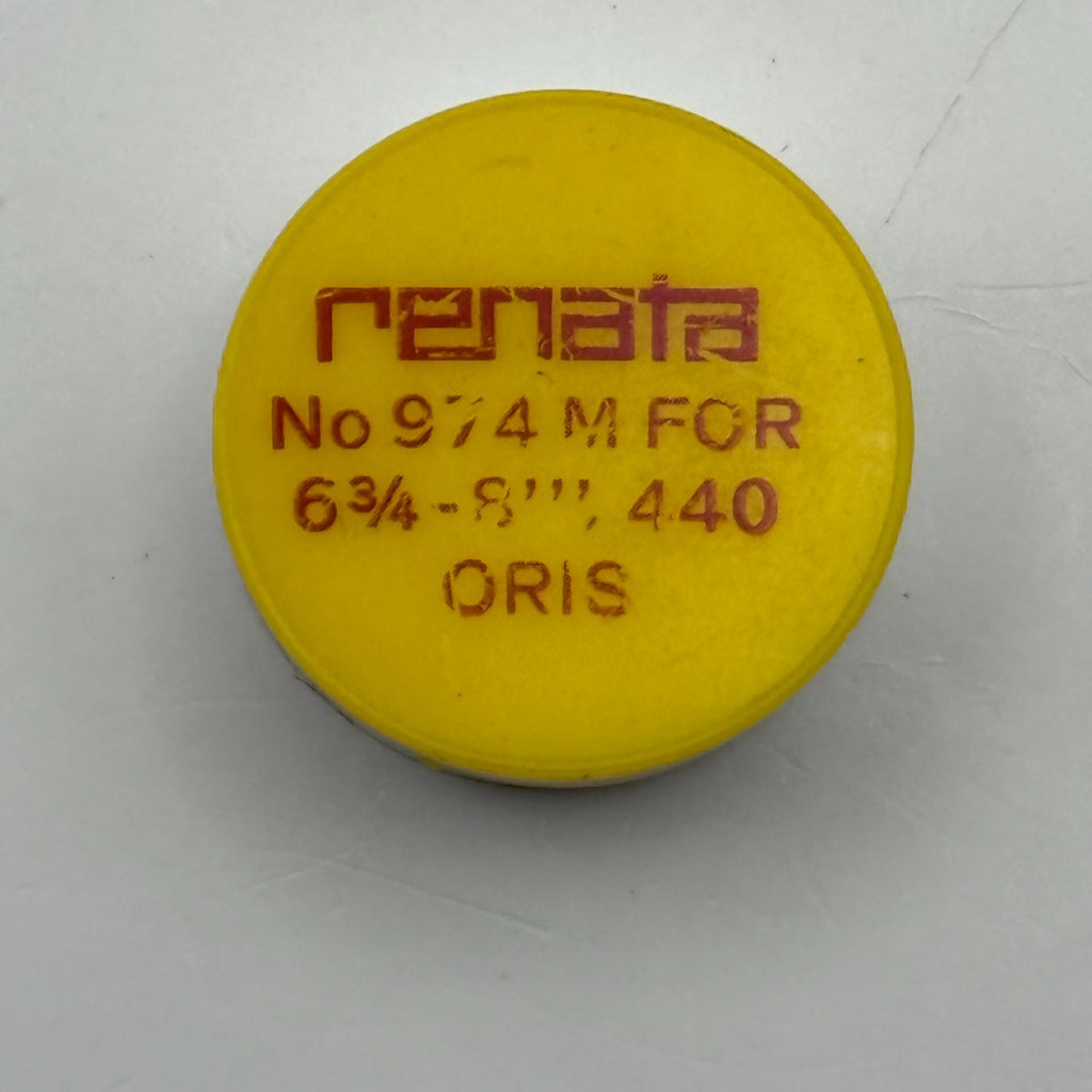 Oris 440 Balance Wheel Complete And Spring 6¾x8’’’ 974 Watch Movement Parts NOS